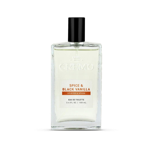 Cremo Spice & Black Vanilla Cologne Spray, an Explosion of Vibrant Spices,