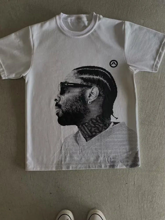 Streetwear New Vintage Hip Hop Oversized Short Sleeve T-Shirts Casual Clothing Summer Fashion Tshirts Men Women Tee Harajuku Top