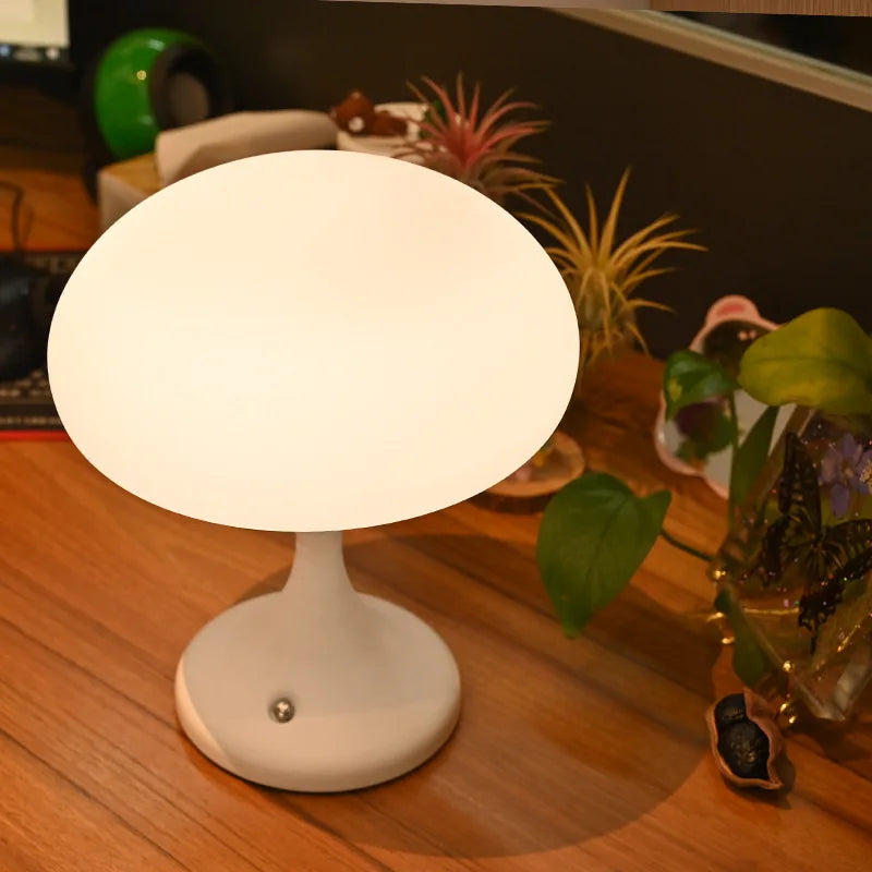 INS Wind Charging Jellyfish Table Lamp Bedroom Bedhead Environment Light Study Decoration Creative Simplicity Night Light