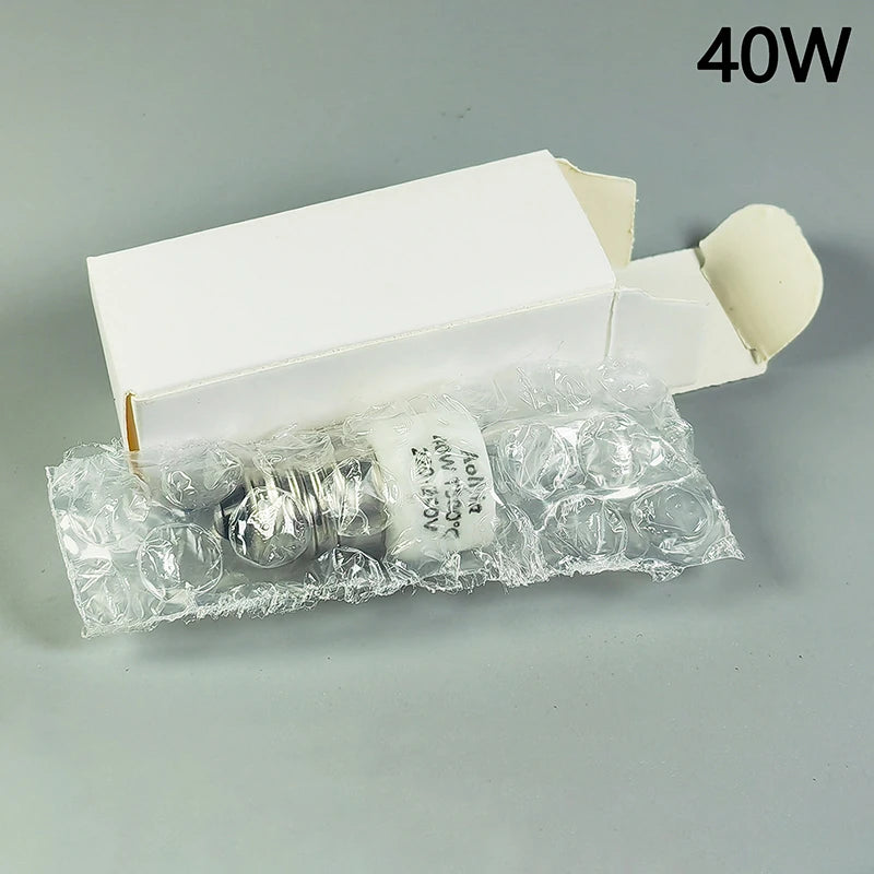 (YY)1Pc 25W/40W E14 Oven Light Bulb 220-240V Safe Halogen Oven Lamp High Temperature 500℃ Resistant Dryer Microwave Light Bulb